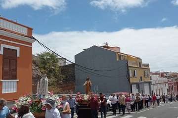 Misa, procesión y encuentro vecinal en La Higuera Canaria este domingo/TA.